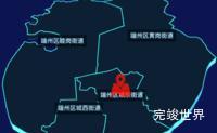 echarts肇庆市端州区geoJson地图3d地图自定义图标实例